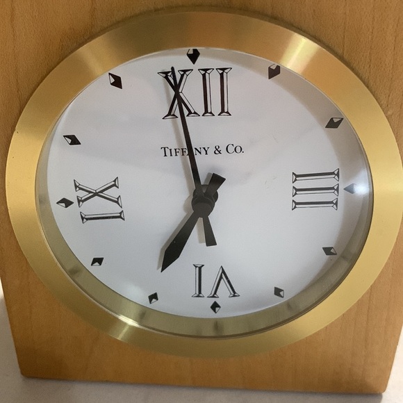 ❌VINTAGE Tiffany & Co desk clock from 1995 working condition. - Picture 3 of 17
